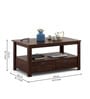 Antwerp Coffee Table In Sheesham Finish