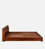 Antwerp Solid Wood Platform Queen Size Platform Bed In Espresso Colour