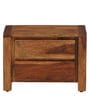 Antwerp Sheesham Wood Night stand in Rustic Teak Finish