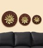 Anya Cane Circle Flower Wall Decor Set