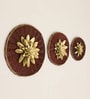 Anya Cane Circle Flower Wall Decor Set