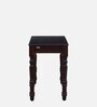 Caldwell Sheesham Wood Writing Table In Dark Mahogany Finish