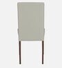 Aoki Solid Wood Dining Chair in Cocoa Cream Finish, Set of 2