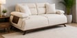 Apex Fabric 2 Seater Sofa with Adjustable Backrest  in Beige Colour