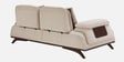 Apex Fabric 2 Seater Sofa with Adjustable Backrest in Beige Colour Apex Fabric 2 Seater Sofa with Adjustable Backrest in Beige Colour