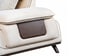 Apex Fabric 2 Seater Sofa with Adjustable Backrest  in Beige Colour