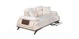Apex Fabric 2 Seater Sofa with Adjustable Backrest  in Beige Colour