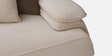 Apex Fabric 2 Seater Sofa with Adjustable Backrest in Beige Colour Apex Fabric 2 Seater Sofa with Adjustable Backrest in Beige Colour