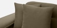 Apex Fabric 2 Seater Sofa with Adjustable Backrest in Taupe Colour Apex Fabric 2 Seater Sofa with Adjustable Backrest in Taupe Colour