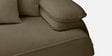 Apex Fabric 2 Seater Sofa with Adjustable Backrest in Taupe Colour Apex Fabric 2 Seater Sofa with Adjustable Backrest in Taupe Colour