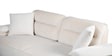 Apex Fabric 3 Seater Sofa with Adjustable Backrest  in Beige Colour