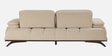 Apex Fabric 3 Seater Sofa with Adjustable Backrest  in Beige Colour