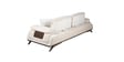 Apex Fabric 3 Seater Sofa with Adjustable Backrest  in Beige Colour