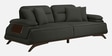 Apex Fabric 3 Seater Sofa with Adjustable Backrest in Grey Colour Apex Fabric 3 Seater Sofa with Adjustable Backrest in Grey Colour