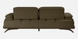 Apex Fabric 3 Seater Sofa with Adjustable Backrest in Taupe Colour Apex Fabric 3 Seater Sofa with Adjustable Backrest in Taupe Colour