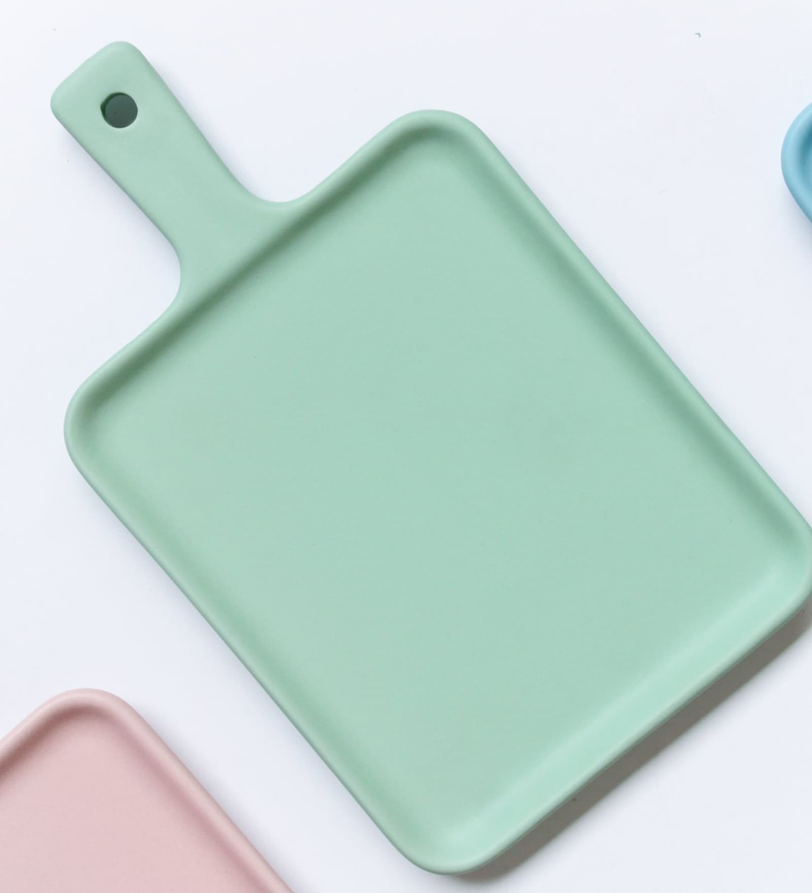 Pan Pastel Green 6 Inch Ceramic Appetizer Platter