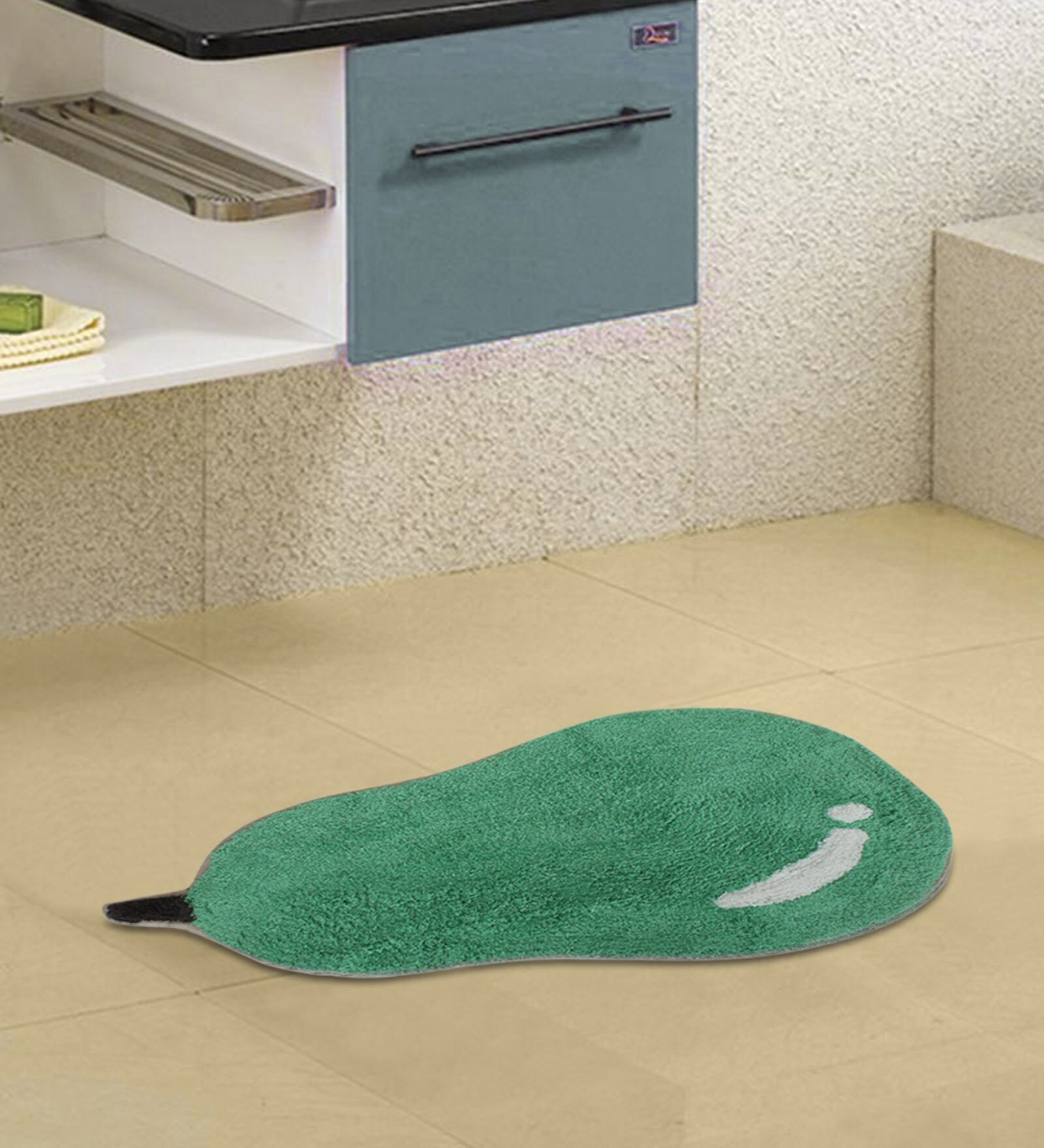 Pear Shaped Kids Bath Mat
