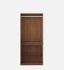 Apex 2 Door Wardrobe In Walnut Rigato Finish