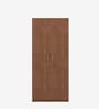 Apex 2 Door Wardrobe In Walnut Rigato Finish