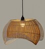 Berdy Aphro Brown Cane Hanging Light