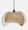 Berdy Aphro Brown Cane Hanging Light