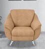 Apollo 1 Seater Sofa in Camel Colour