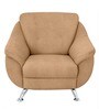 Apollo 1 Seater Sofa in Camel Colour