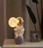 Apollo Astronaut Table Lamp Resin Body Tri-Color LED Decorative Bedside Lamp