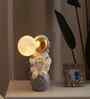 Apollo Astronaut Table Lamp Resin Body Tri-Color LED Decorative Bedside Lamp