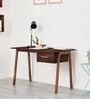 Apollo Columbian Wood Study Table in Brown Matte Finish