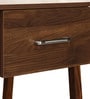 Apollo Columbian Wood Study Table in Brown Matte Finish