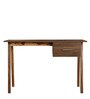 Apollo Columbian Wood Study Table in Brown Matte Finish