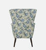 Apollo Fabric Wing Chair in Multiprint Colour