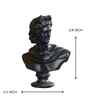 Apollo Greek Statue Resin Artefact (Black)