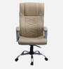 Shioni High Back Executive Chair In Beige Colour