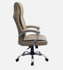 Shioni High Back Executive Chair In Beige Colour