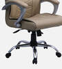 Shioni High Back Executive Chair In Beige Colour