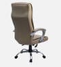 Shioni High Back Executive Chair In Beige Colour