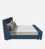 Apollo Plus Fabric King Size Bed in Light Blue Colour