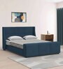 Apollo Plus Fabric King Size Bed in Light Blue Colour