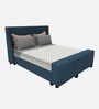 Apollo Plus Fabric King Size Bed in Light Blue Colour