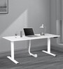Apple Flexi Mini Study Table with Motorized Height Adjusting Feature