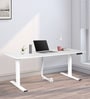 Apple Flexi Mini Study Table with Motorized Height Adjusting Feature
