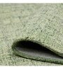 Apple Green Plaid Wool 2X3 Hand-Tufted Carpet