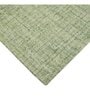 Apple Green Plaid Wool 2X3 Hand-Tufted Carpet