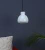 Zulia Apple White Metal Hanging Light