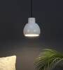 Zulia Apple White Metal Hanging Light