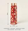 Apple Orchards Copper Bottle, 900 ml | Kashmir Trails