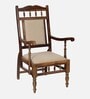 Appleby Sheesham Wood Arm Chair In Provincial Teak Finish