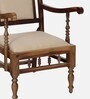 Appleby Sheesham Wood Arm Chair In Provincial Teak Finish